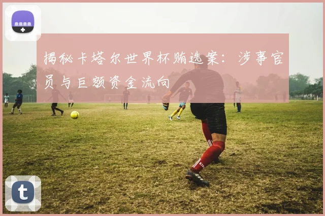 揭秘卡塔尔世界杯贿选案:涉事官员与巨额资金流向