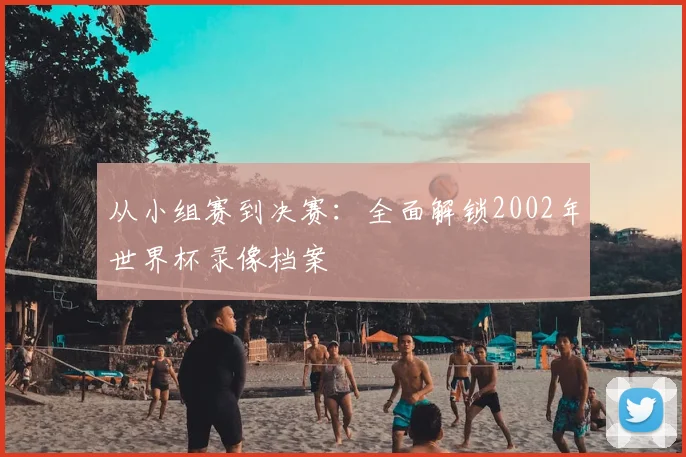 从小组赛到决赛:全面解锁2002年世界杯录像档案